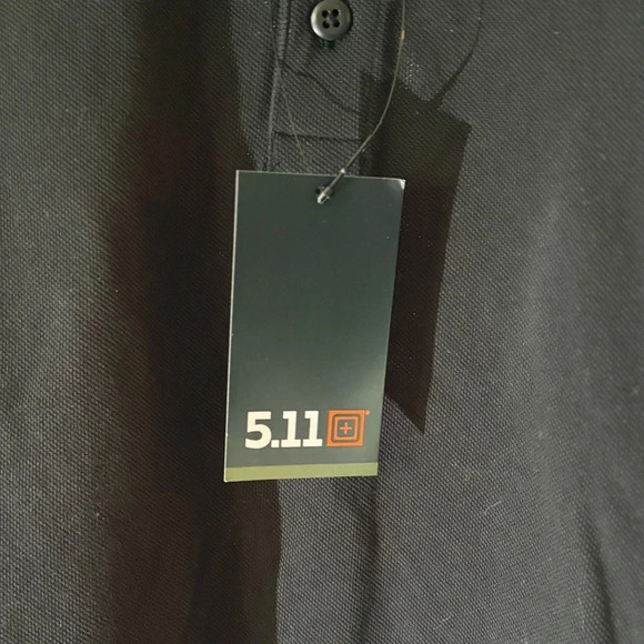 5.11 Tactical WOMEN’S PERFORMANCE SHORT SLEEVE POLO Black 2 Small, 1 Med NWT - Picture 6 of 8